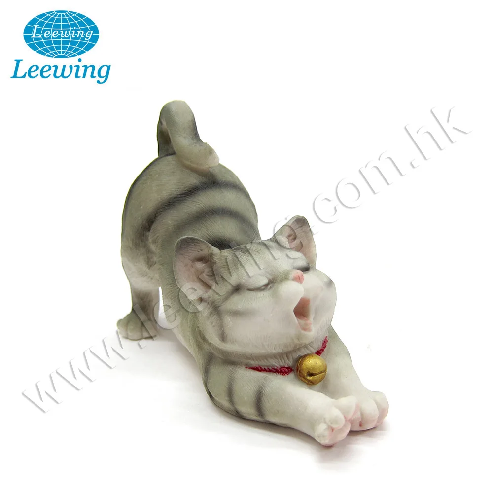 High Quality Plastic Animal Coin Bank Kitten Cat Money Saving Box