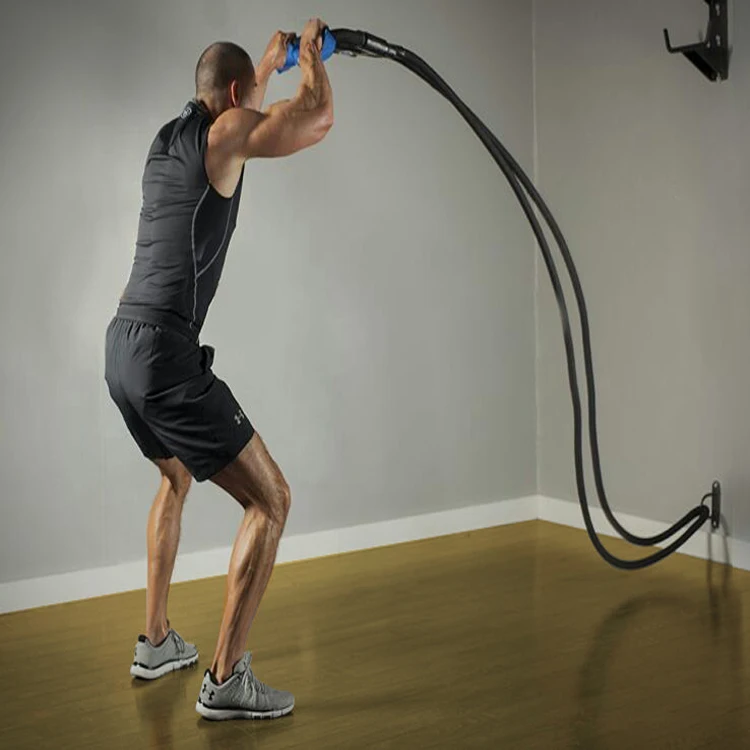 new product of battle rope with handle straps