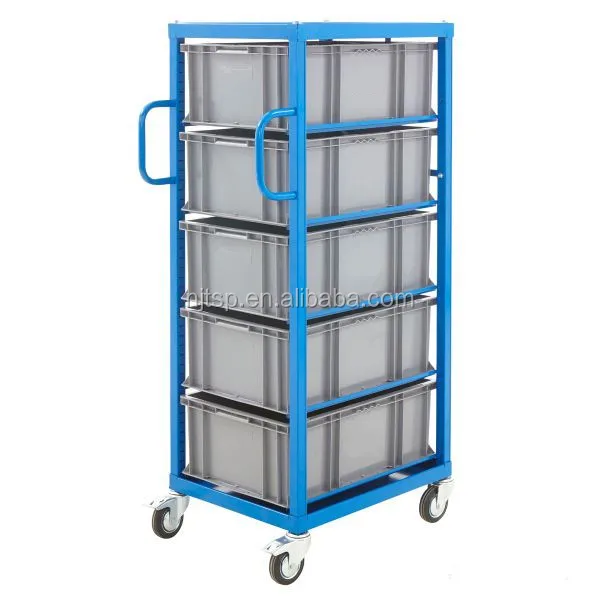 
Cheap price stacking moving container plastic logistic box 