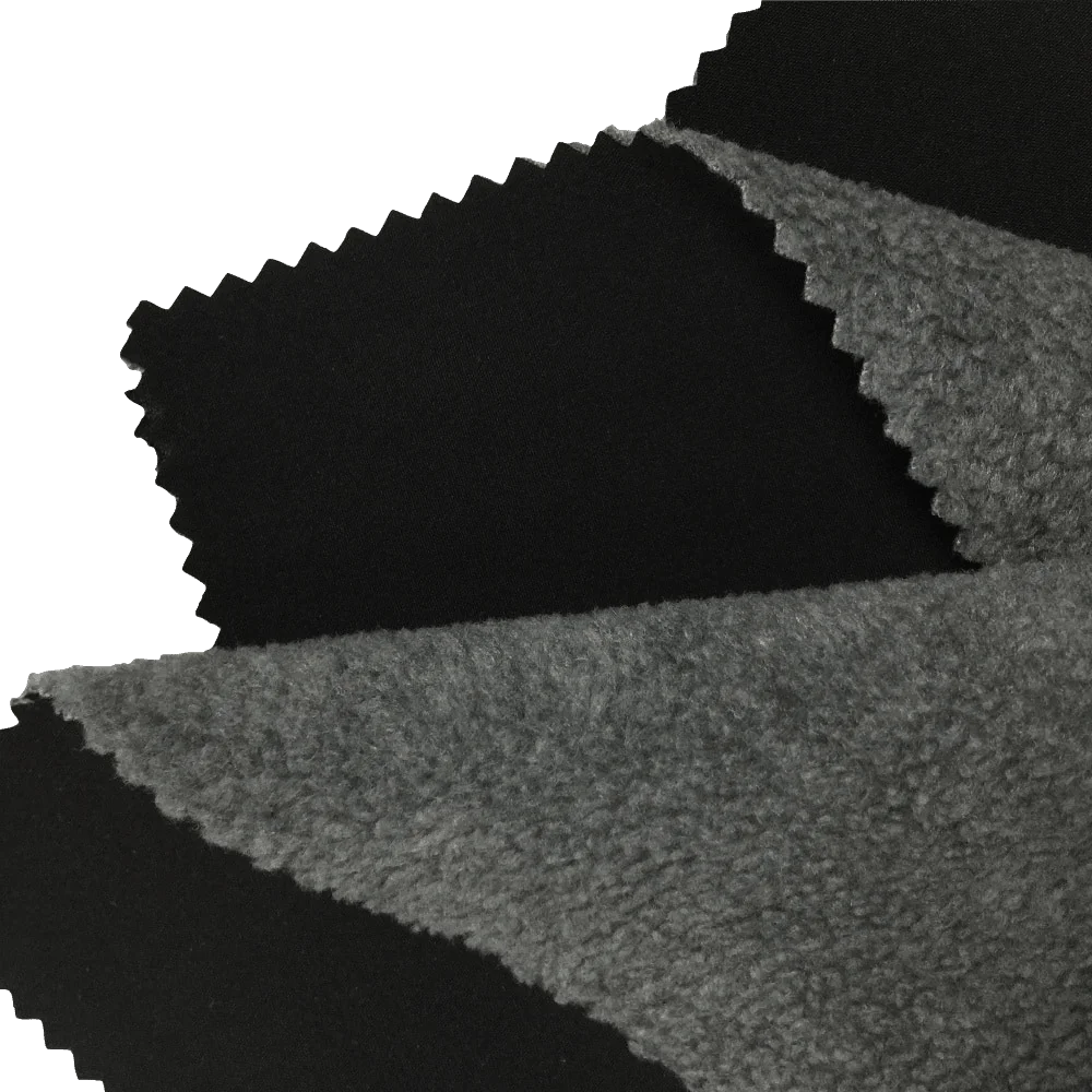 
Hot sale waterproof polyester polar fleece bonded fabric 