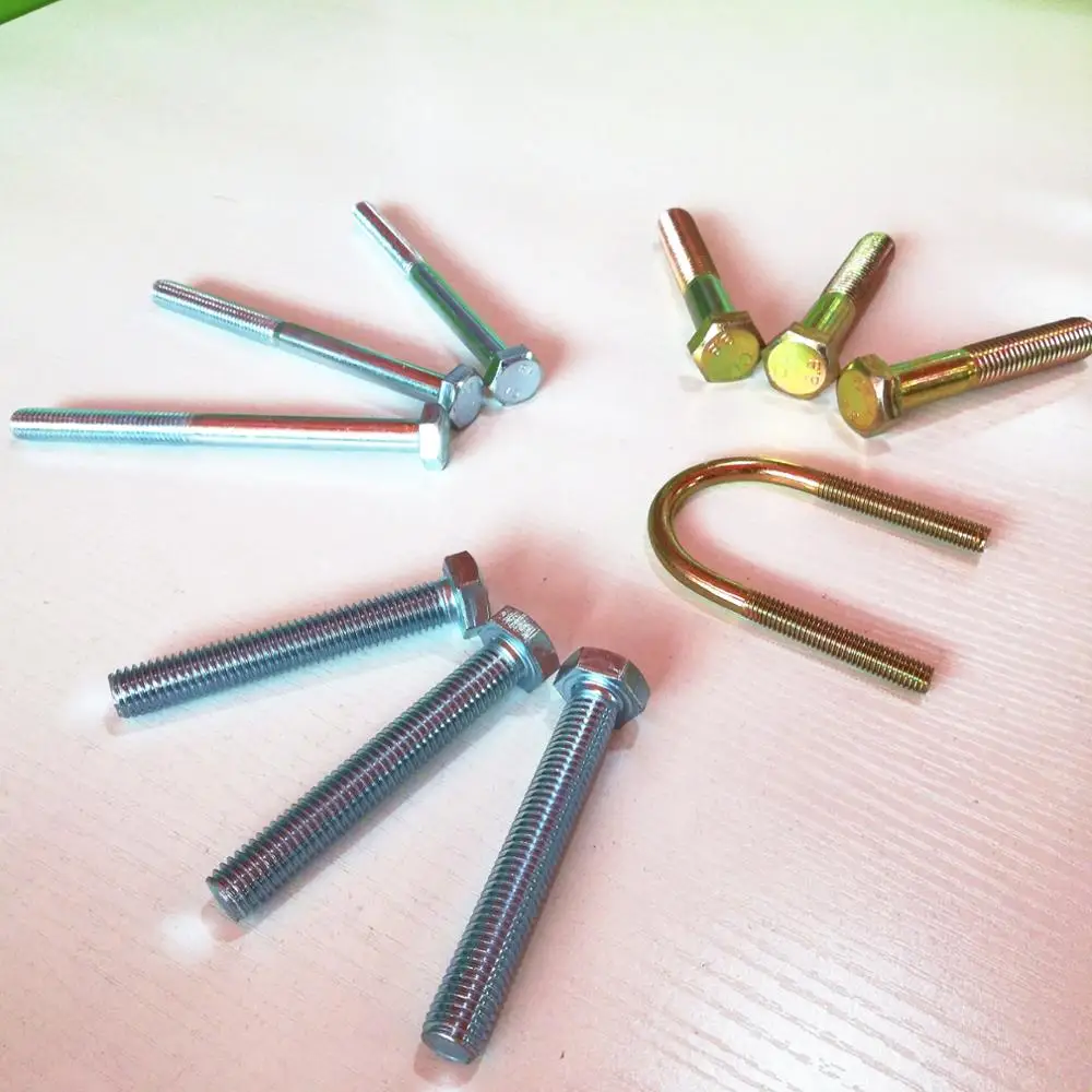 
din933 and din 931carbon steel bolts and nuts from China 