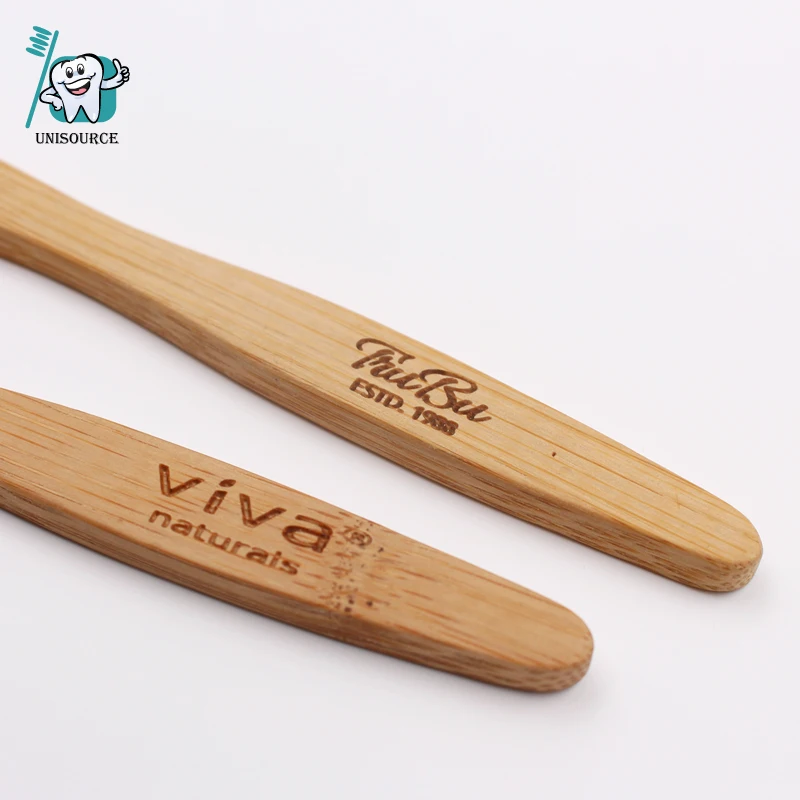 
Non toxic bambu/bamboo toothbrush custom eco friendly PLA packaging 