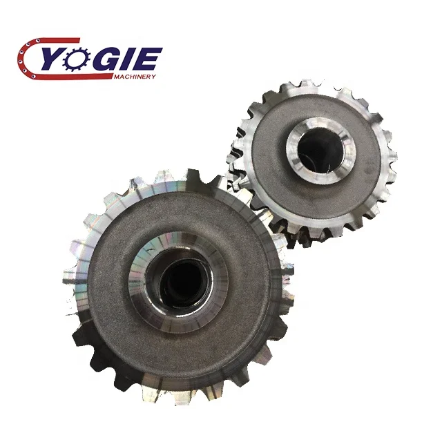 large size casting steel crawler crane bulldozer chain sprocket