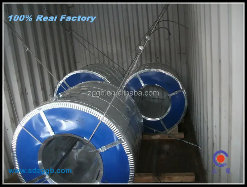 Hot Dipped Galvanized Steel by Cold Rolled 0.13--0.90 750-1250 Construction CN;SHN ZG