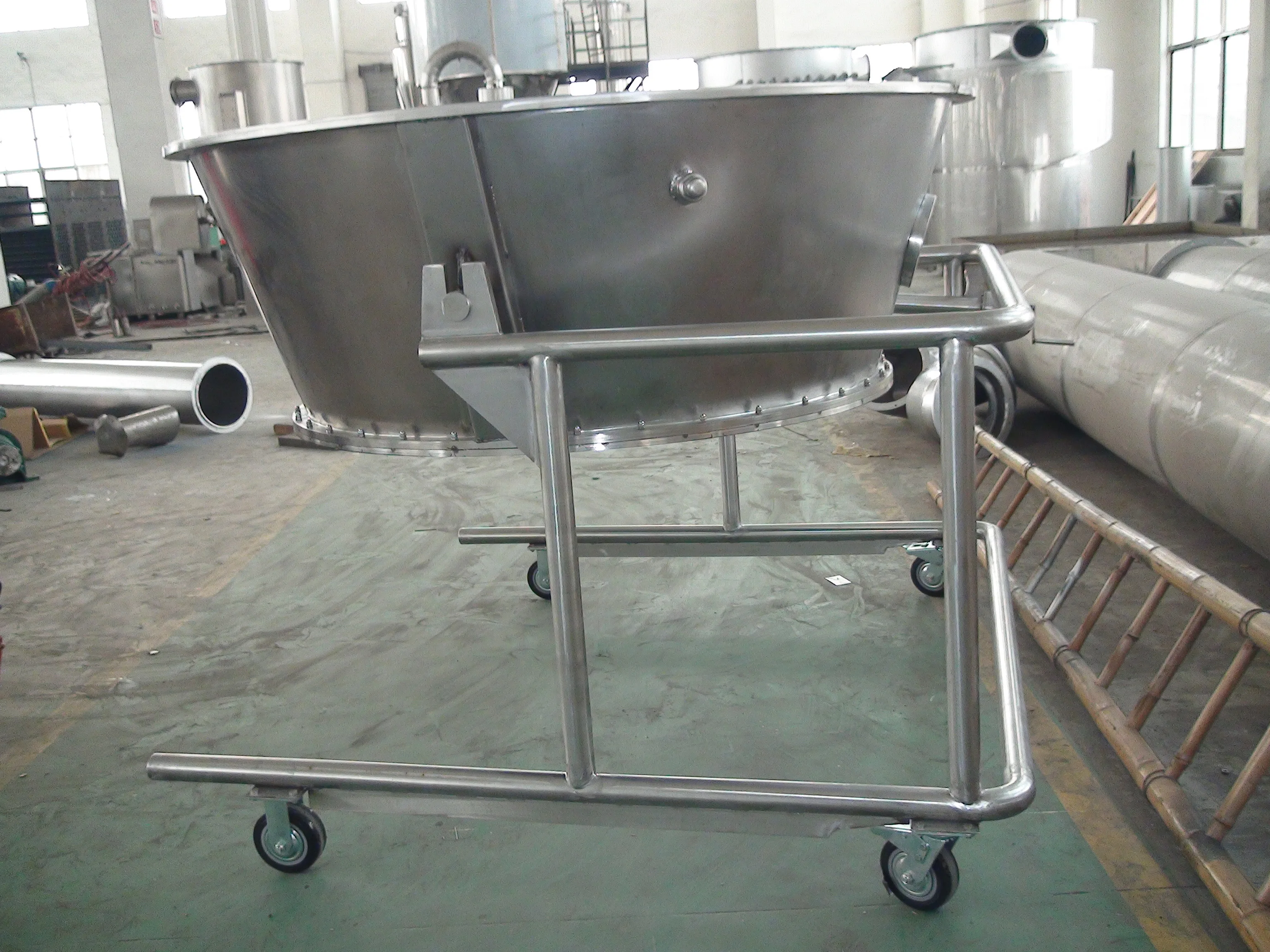 Low Price sodium perchlorate fluid bed dryer for xcmg spare parts