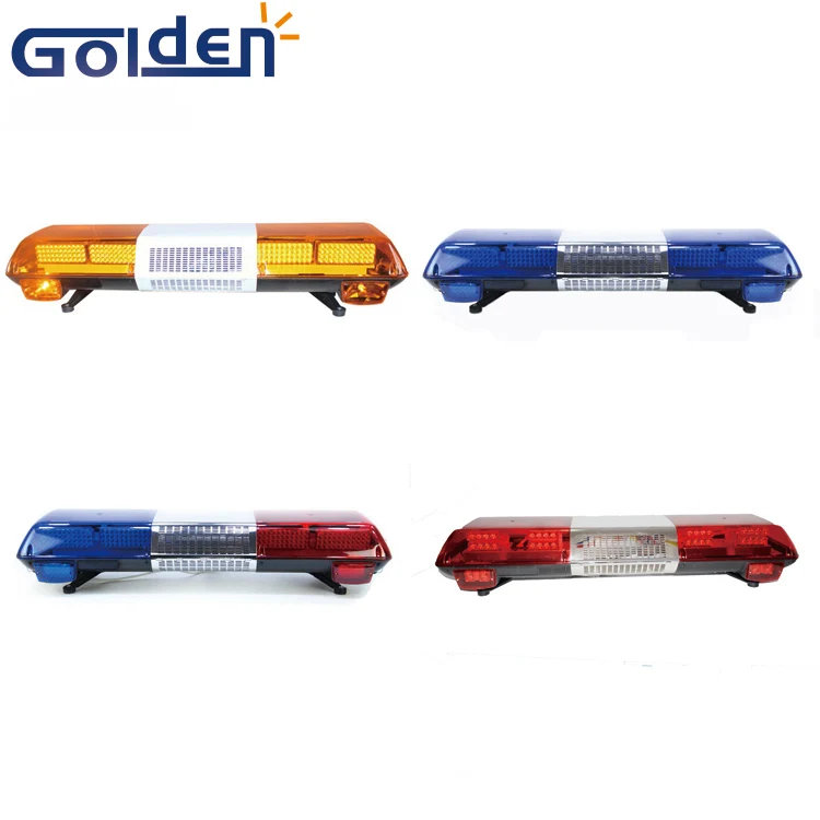 OEM LED strobe flashing military police patrol car roof streethawk lightbar with speakers