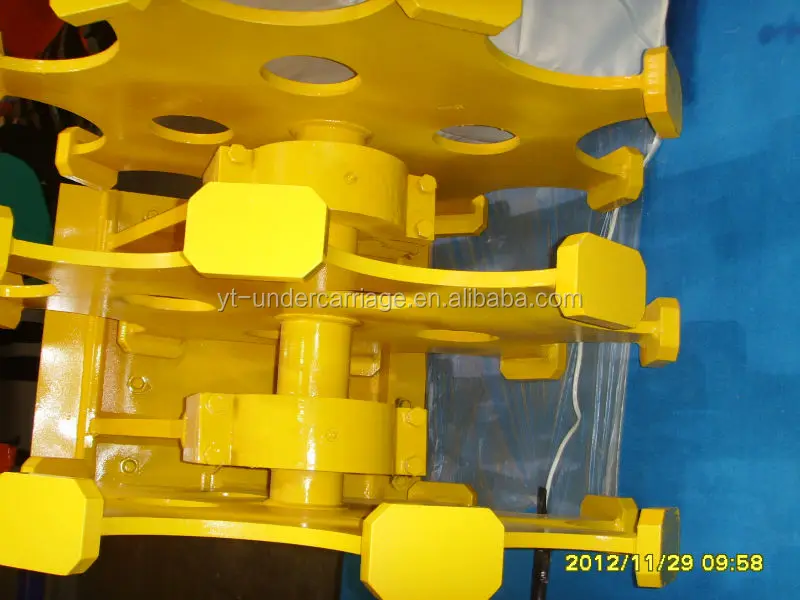 Excavator Compaction Wheel Mechanical Compaction Attachment