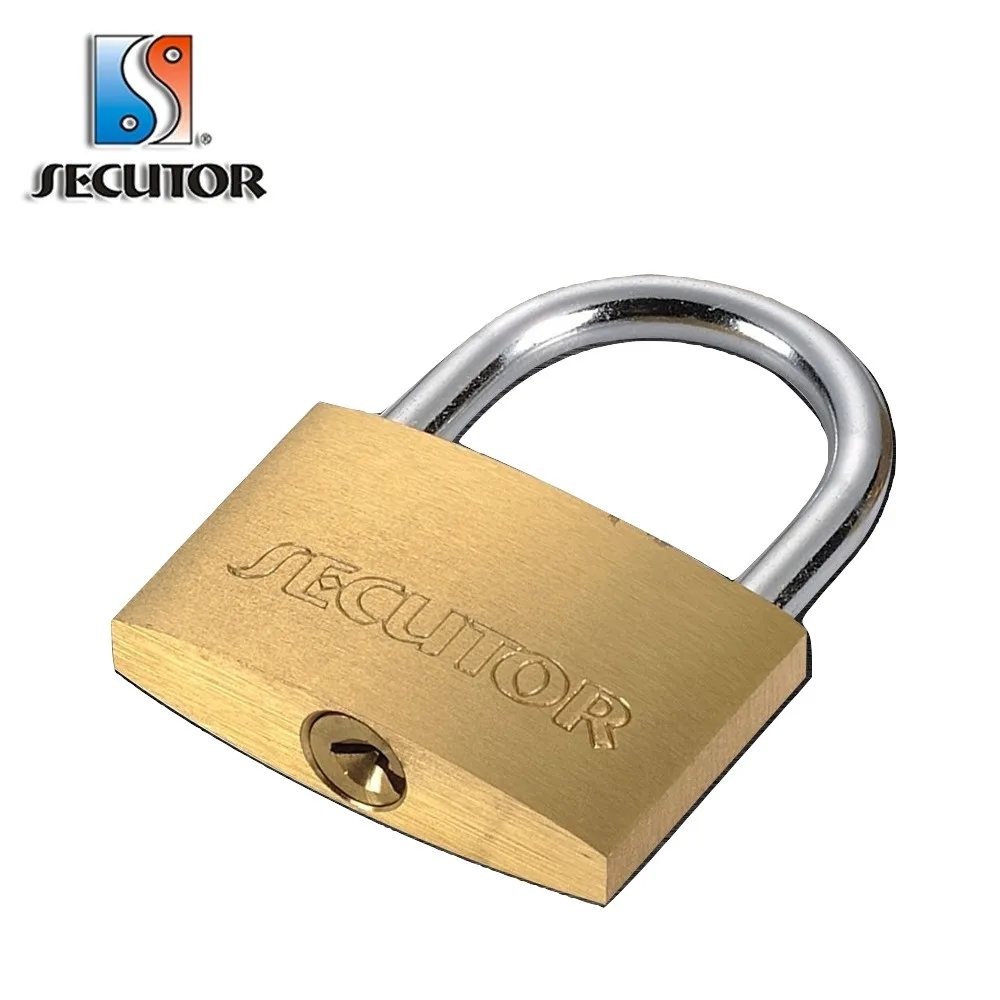 Middle 40, 50, 60mm Brass Padlock