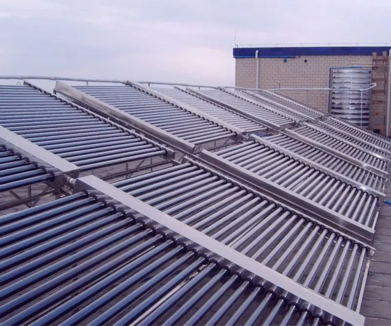 
vacuum tube collector solar heat collector heat pipe thermal collector for schoolfactoryhospitalfloor heating 