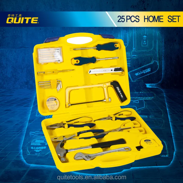 Новый Стиль 25 шт. домашний ремонт набор инструментов для ремонта бытовые чистящие средства