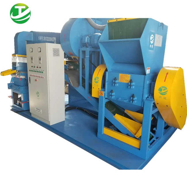 Cable stripping machine Automatic scrap copper cable wire granulator