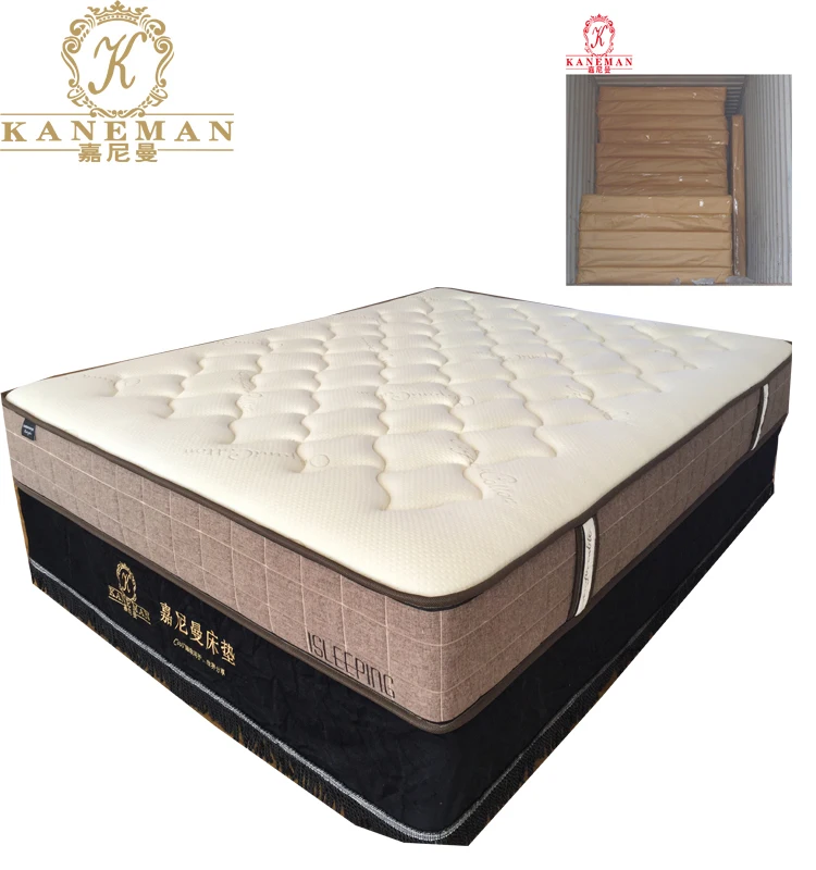 Hotel Bedroom Furniture Cheap Foam Mattress Matelas Colchon Queen King Size Chinese Style Bonnell Spring Coils Bed Mattress