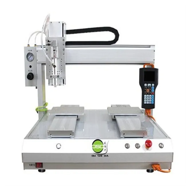 Desktop Automatic Hot Melt Glue Dispensing Machine for Electronic Industry
