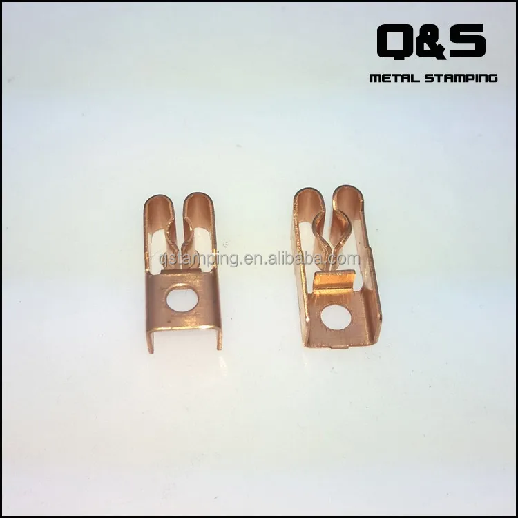 custom european plug pin busbar jack,stamping electrical contacts