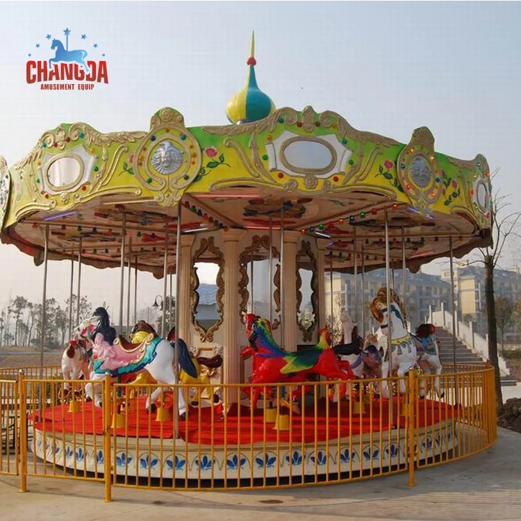 
Changda Rides !!! Electric Merry Go Round Indoor Merry-go-round Carousel For Sale 