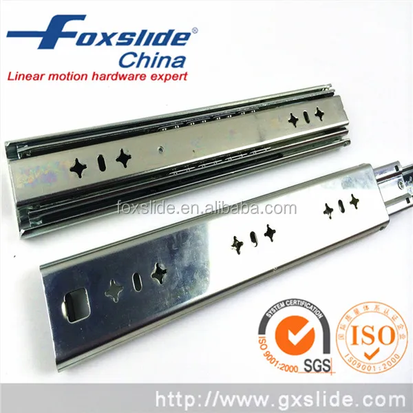 Foxslide 700 мм шариковый подшипник стальной тяжелый 4wd демпфированный Телескопический полноразмерный шкаф кухонный ящик скользящая направляющая