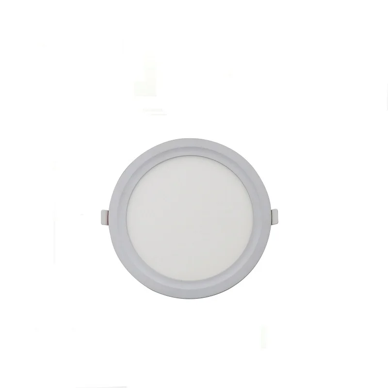 New design 9w bis skd recessed slim square round led ceiling panel light price