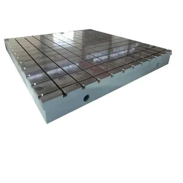 
Cast iron T slot plate with custom-made size 