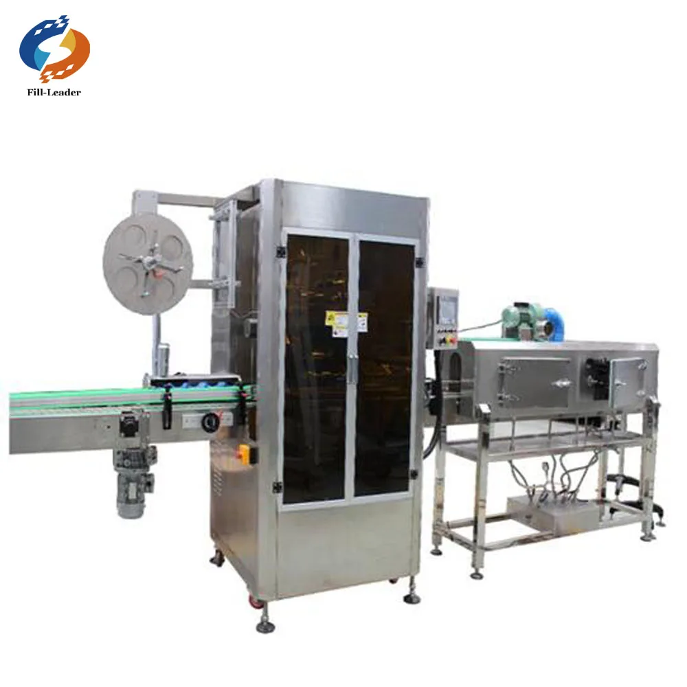 High Efficient Complete steam heat shrink sleeve bottle labeling machine