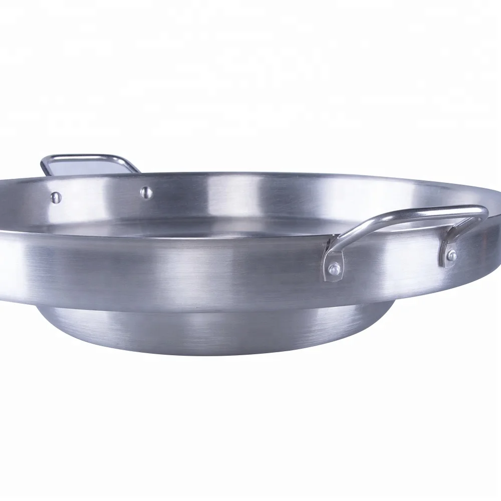 High quality round cookware stainless steel comal