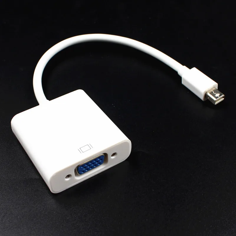 Mini Display Port Mini DP Thunderbolt Mini DisplayPort Para VGA Cable Adaptador 1080 P