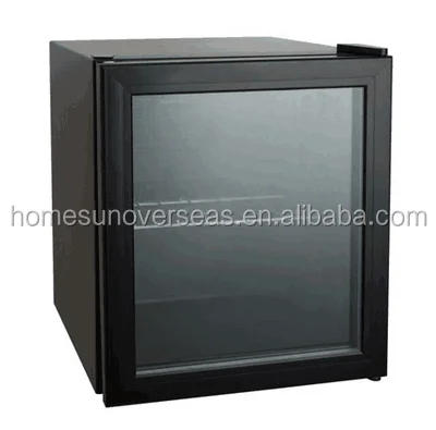 
49L new design compressor mini bar/beverage cooler with glass door with CB/CE prove 