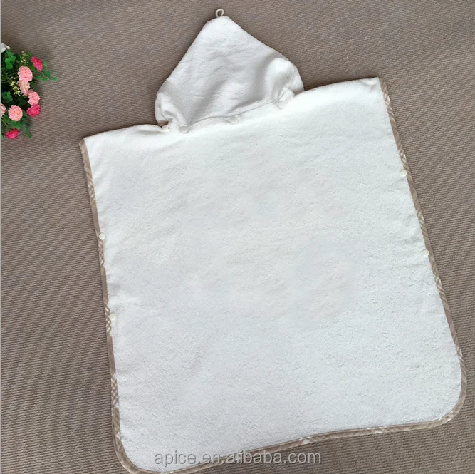 
Wholesale Cheap Price Kids Hooded Beach Towel, Poncho With Pocket 