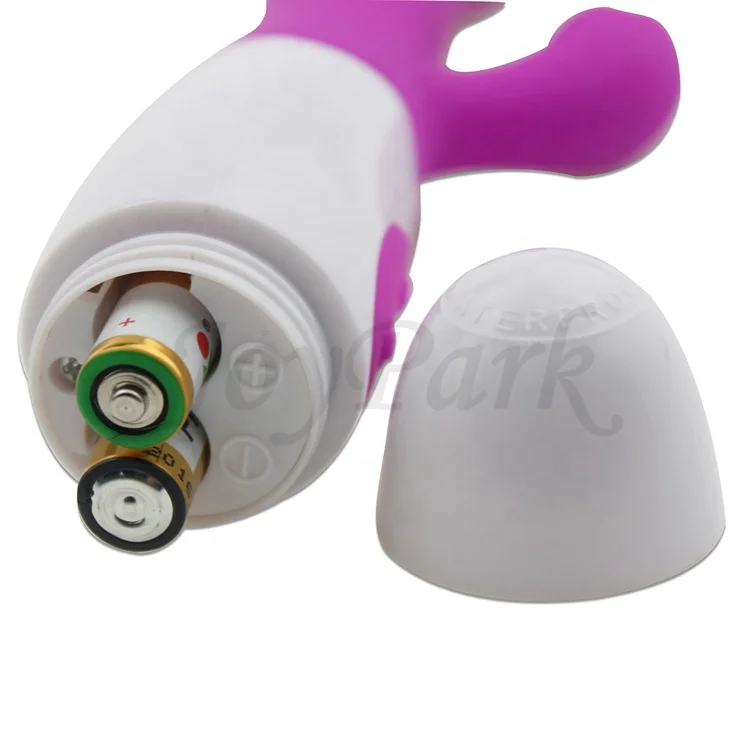 JoyPark Best 10 Speed Female Dual Motor Soft Silicone Vibrating Dildo Pink Rabbit Vibrator Women