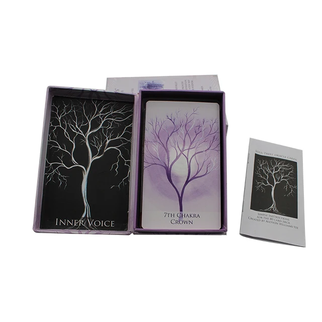 Tarot cards with book,oracle card