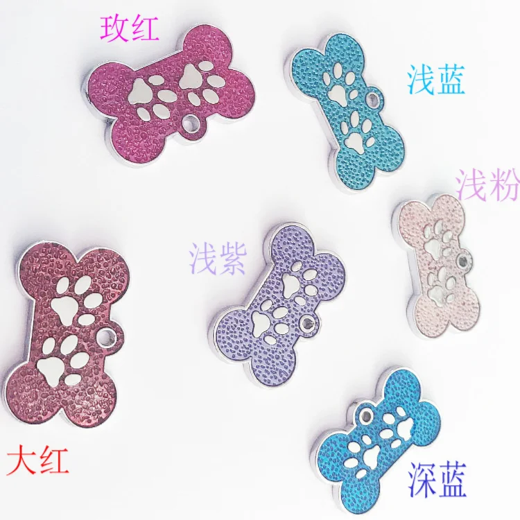 
De Heng supply custom American metal dog tag with chain 