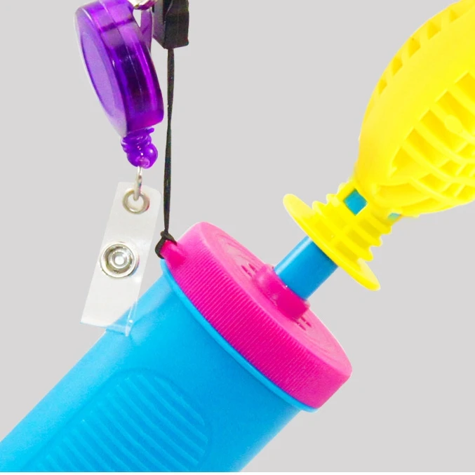 
Hot selling balloon inflator double action hand drive air pump for gym ball or balloons 