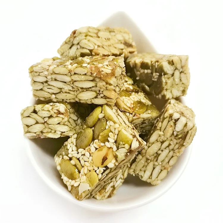 Халяль, тыква и изюм, орех, хрустящие сладкие жевательные конфеты