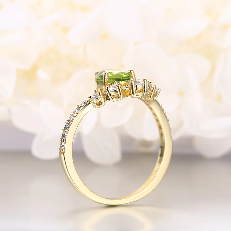 
Sevenajewelry SAR7353 Elegant classic style peart shape zircon copper brass finger ring for ladies 