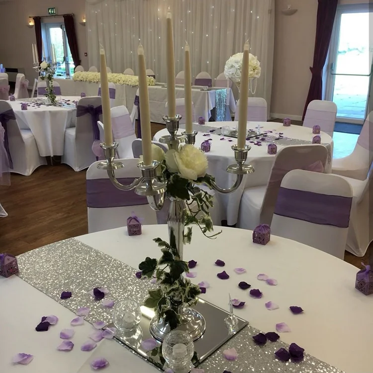 14x108 дюймов, 100% полиэстер, столовая, праздничная, элегантная, свадебная, обеденная, гостиная, Коктейльная, розовая, золотая, блестящая скатерть