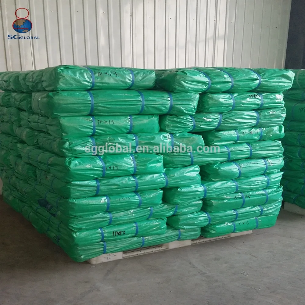 
China plastic tarpaulin in standard size 