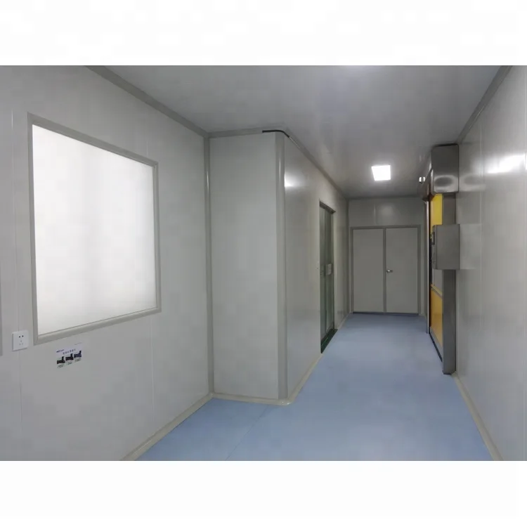 Professional clean room cleanroom project with purification pipework installation company