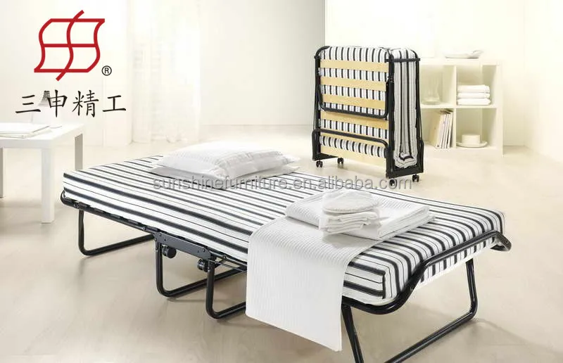
high quality metal folding single bed , folding wall bed , price of folding bed for children 
