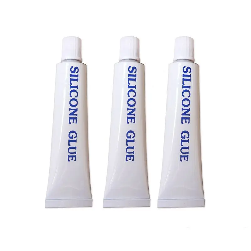 7 gram Clear adhesive silicone glue for ABS plastic and hard plastic