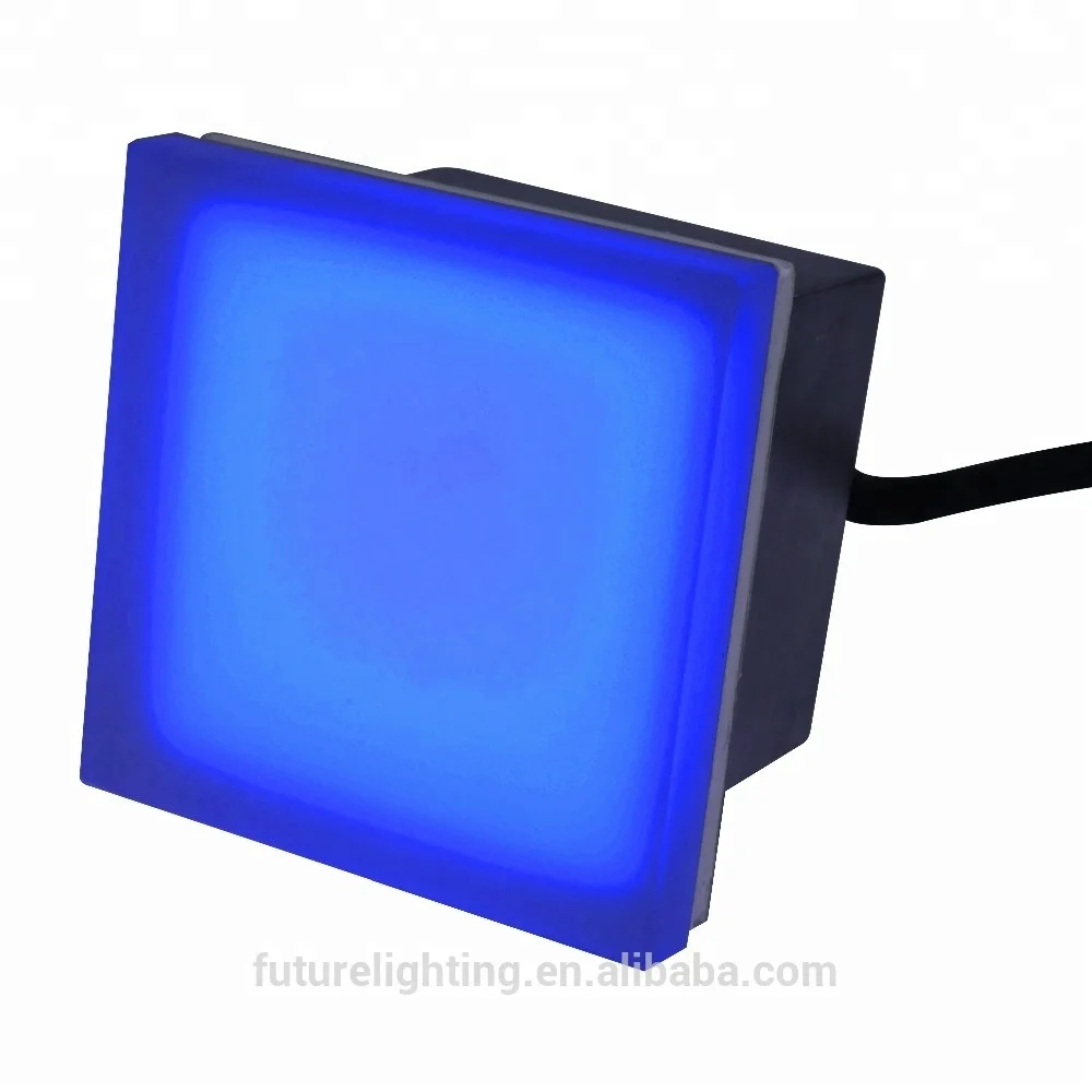 
Waterproof outdoor color changing 4W led floor tile light 