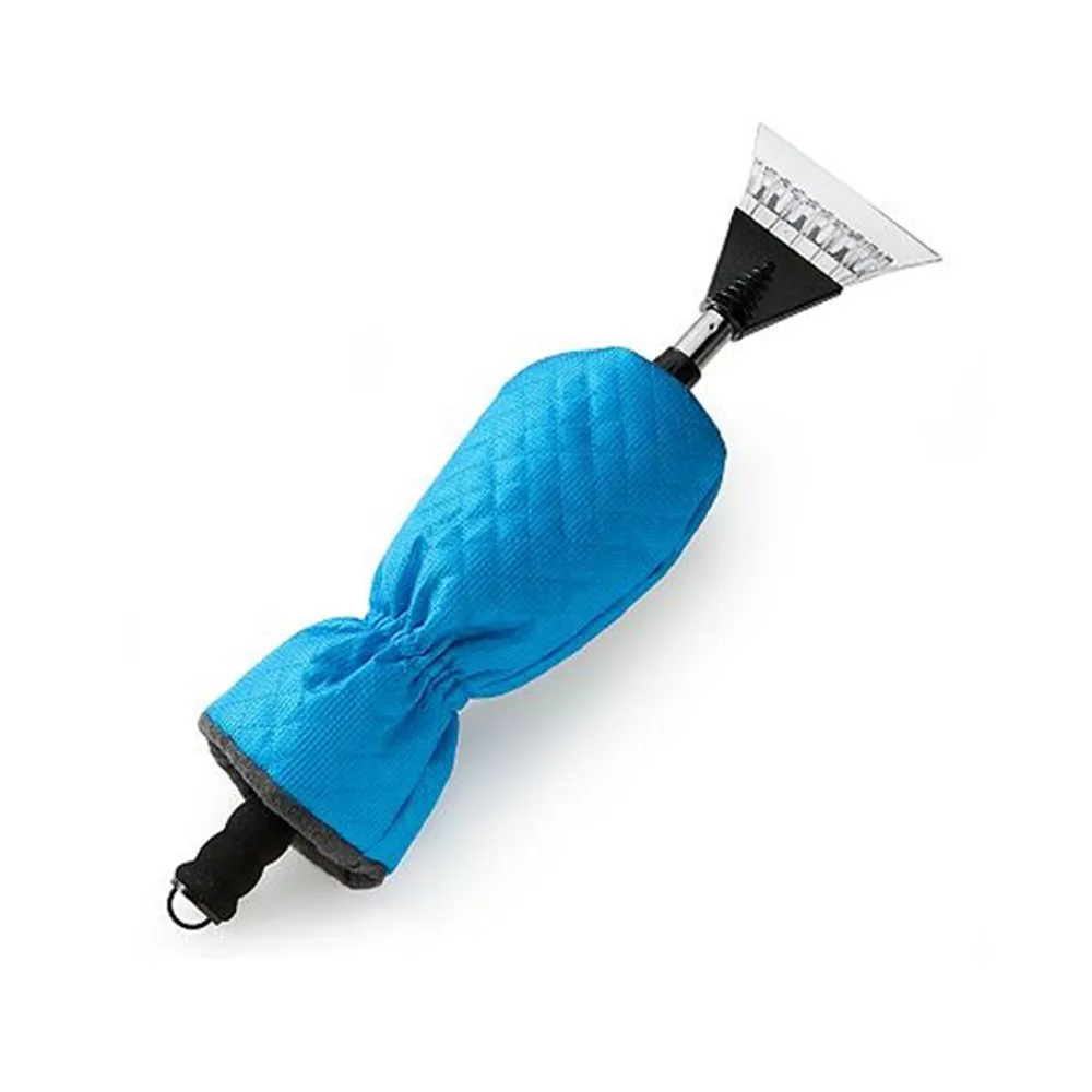 2018 hot selling car ice scraper glove/window ice scraper glove/snow scraper with mitt