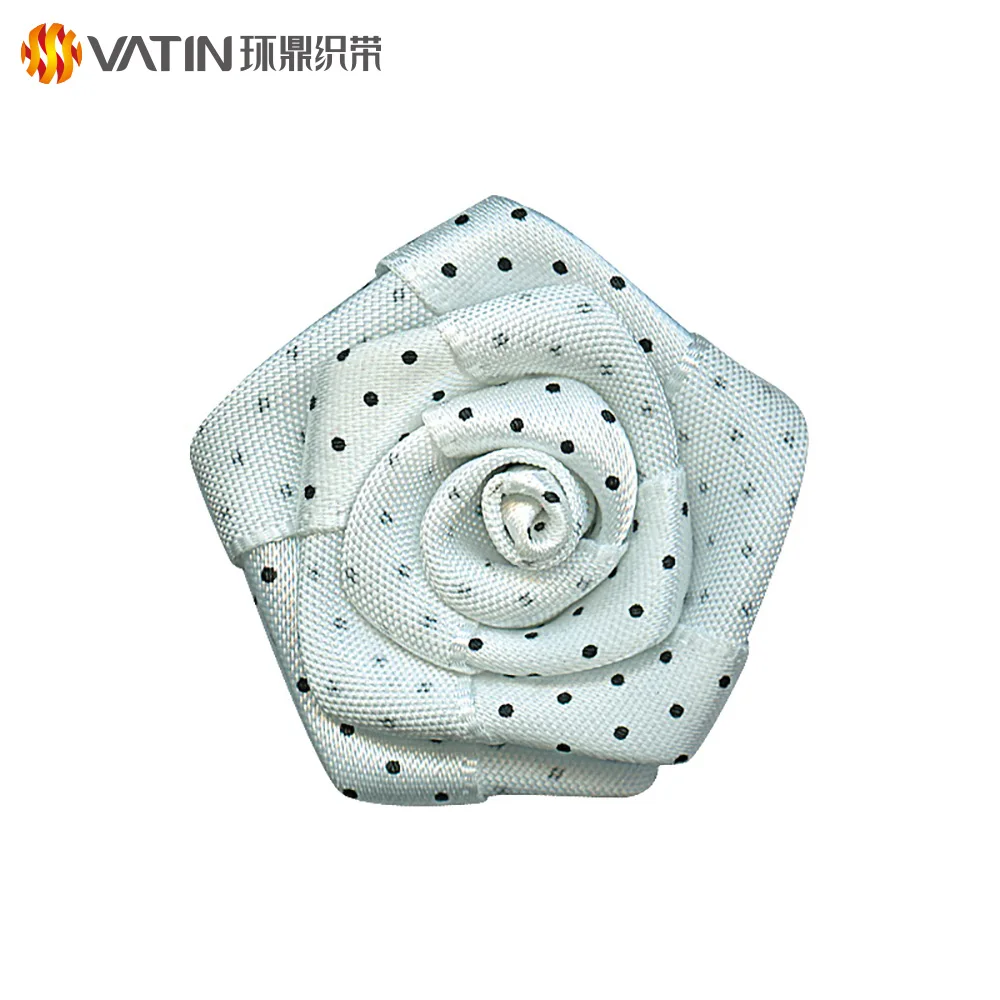 Оптовая пользовательских высокого качества, сделанные в Китае 1 дюйм 25 мм одного лица полиэстер печатной ленты розы для шоколад