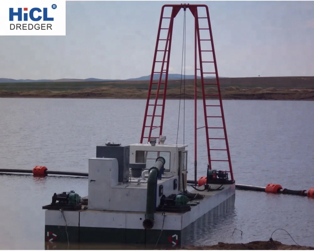 HJS600 14inch 3250m3 jet suction sand pump dredger/sand suction dredger/jet sand dredger for river dredging