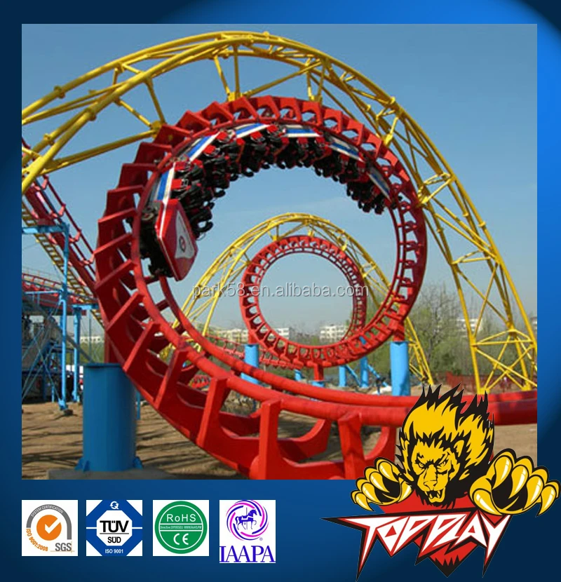 King of amusement thrilling cheap roller coaster for sale