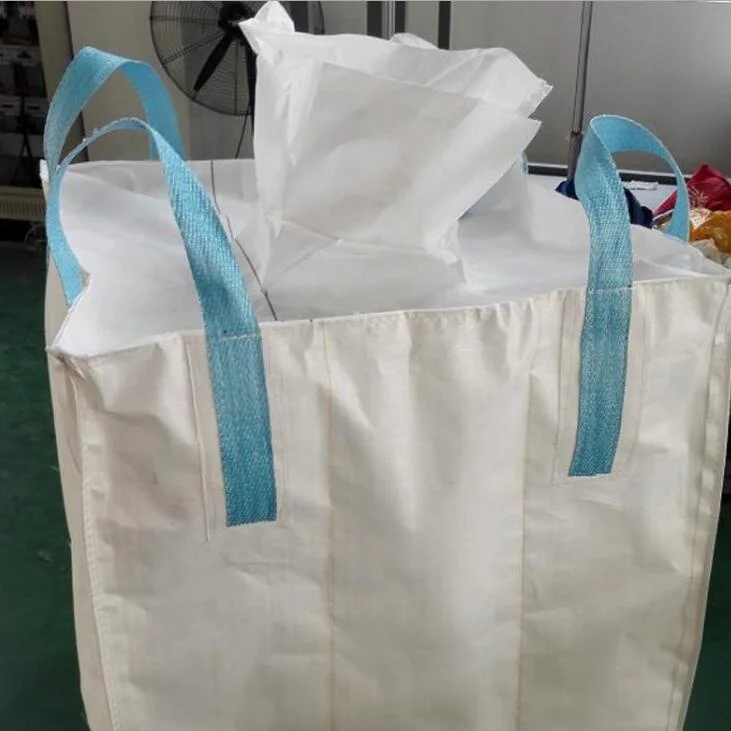 
1500kg top skirt anti-uv Agriculture use plastic super sacks with 100% virgin rawmaterial 