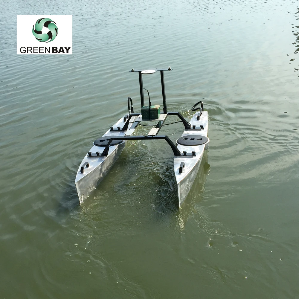 Unmanned Marine Data Collection Hydrocarbon Detection Remote Control Surface Vessel Hydrographic Bathymetry Survey Boat