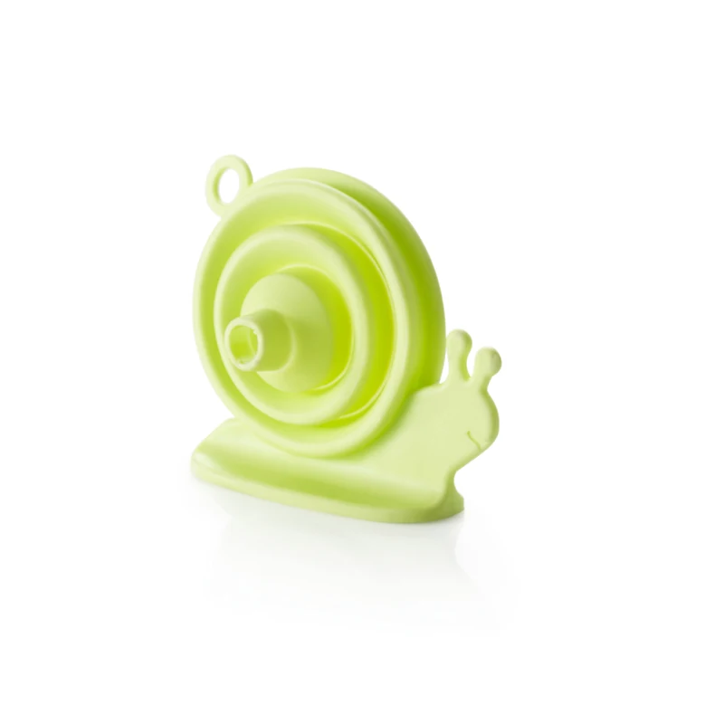 
Cute Snail Design Plastic Kitchen Liquid Refill Funnel 