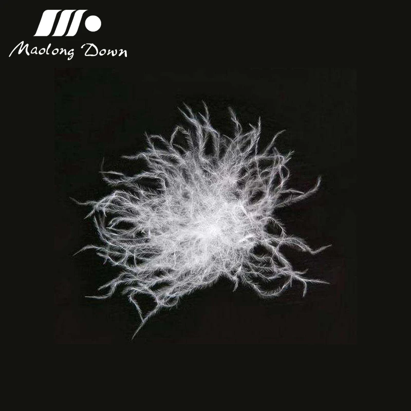 
down product 95% washed white goose feather 800 filling power for duvet 