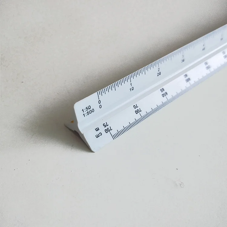 Architects and Engineers triangular Scale Ruler