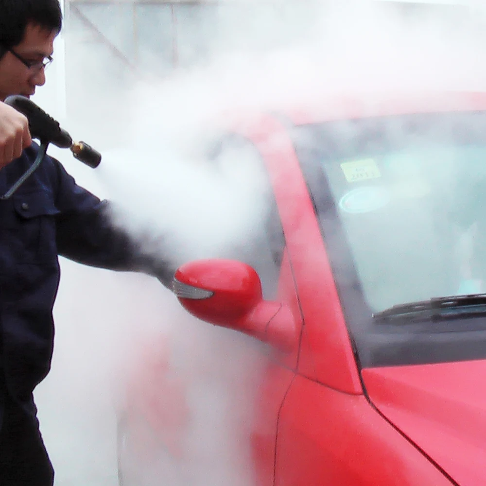 Настоящая супер-сухая Паровая Автомойка для салона автомобиля, двигателя, наружной мойки