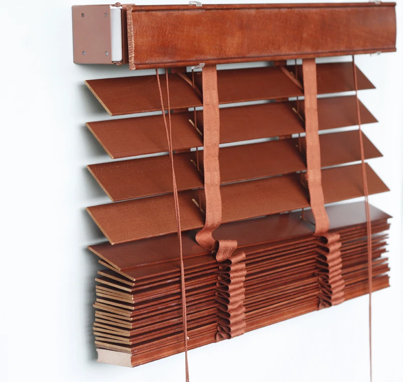Factory direct professional manufacturing high quality various color basswood windows wooden blinds for the living room